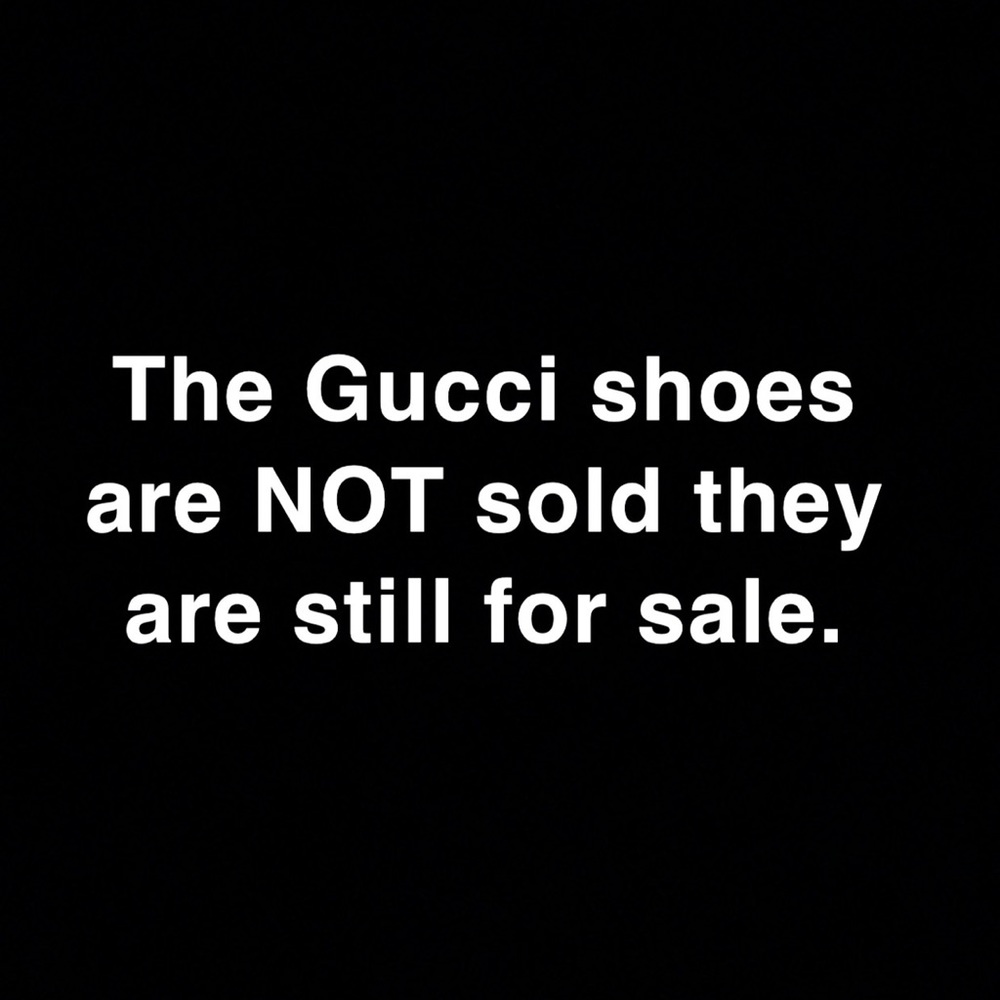 Gucci shoes